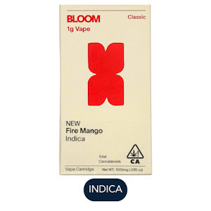 BLOOM - Bloom - Classic - Fire Mango - Vape Cart - 1.0g