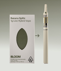 BLOOM - Banana Splitz Live Cartridge - 1g