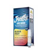 Jaunty | Bloom Fruit | Live Rosin | 0.5g Cart