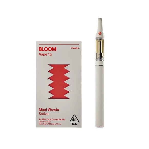 BLOOM - Bloom 1g Maui Wowie Classic Vape Cart Sativa Main Image