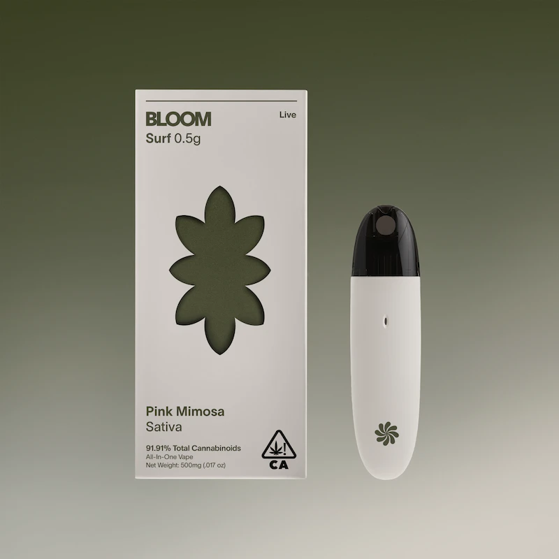 BLOOM - AIO - Pink Mimosa - (Live Surf) - .5g (S) - Bloom Main Image
