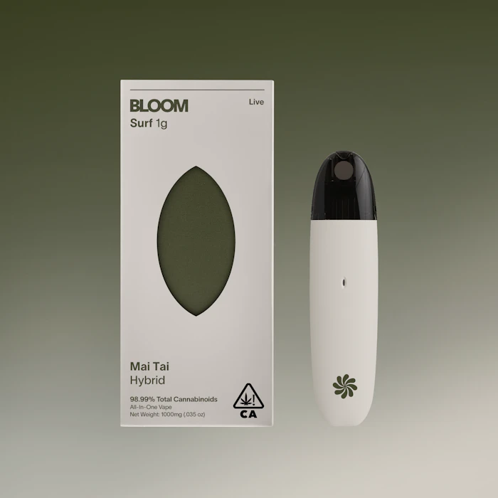 BLOOM - Mai Tai 1g Live Resin AIO Main Image
