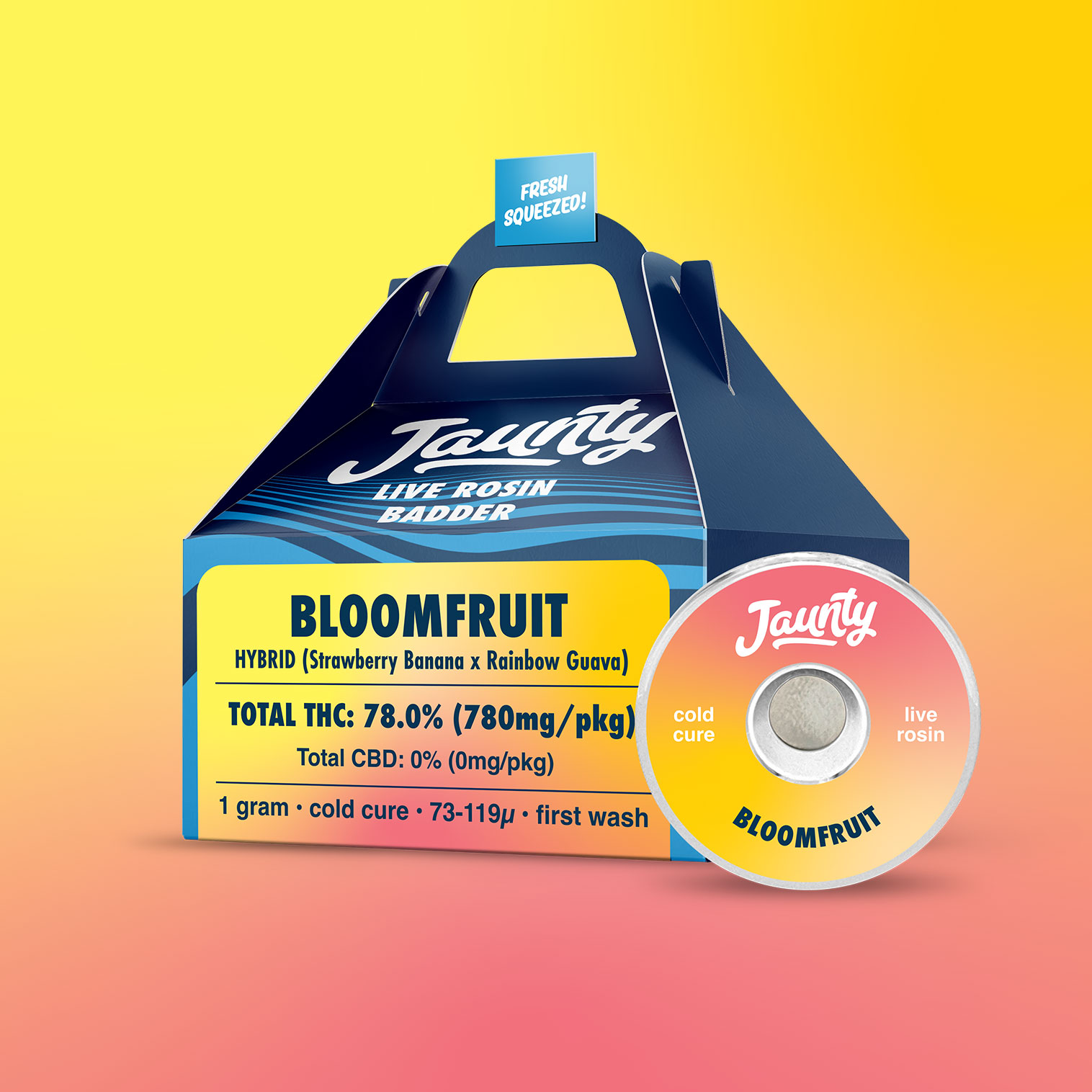 Bloomfruit Live Rosin Badder - 1g Concentrate