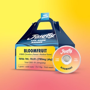 Jaunty - Bloomfruit | Live Rosin Badder | 1g