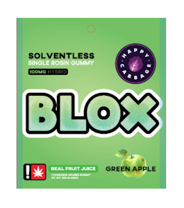 Blox - Green Apple, Gummy, Single