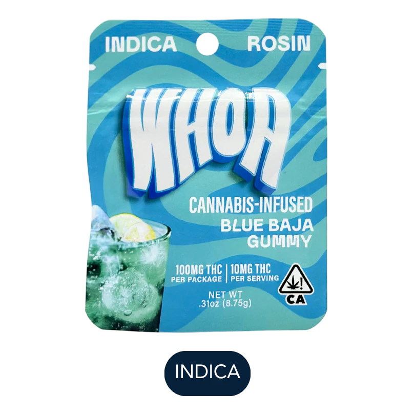 Whoa - Whoa - Rosin - Blue Baja - Edible - 100mg Main Image