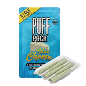 PUFF - Blue Cheese (I) | .5g 5pk Prerolls | Puff