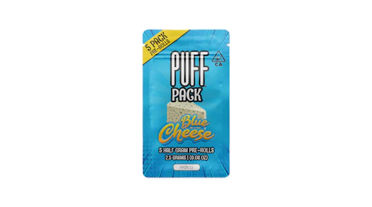 PUFF - Puff | Blue Cheese (I) 32% THC | Prerolls (5 pack) 2.5G
