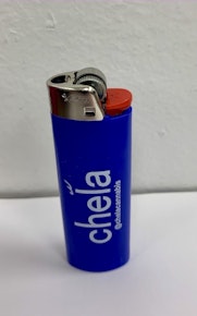 Blue Bic Lighter | Chela
