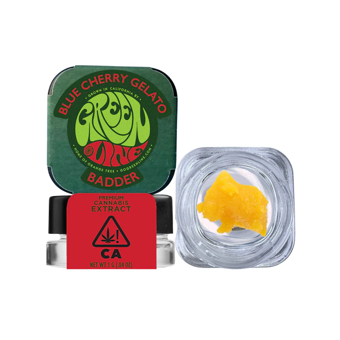 Greenline - Greenline | Badder | Blue Cherry Gelato | 1g Main Image