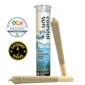 Blue Crumpets (H) | .75g 2pk Infused Preroll | Coastal Sun