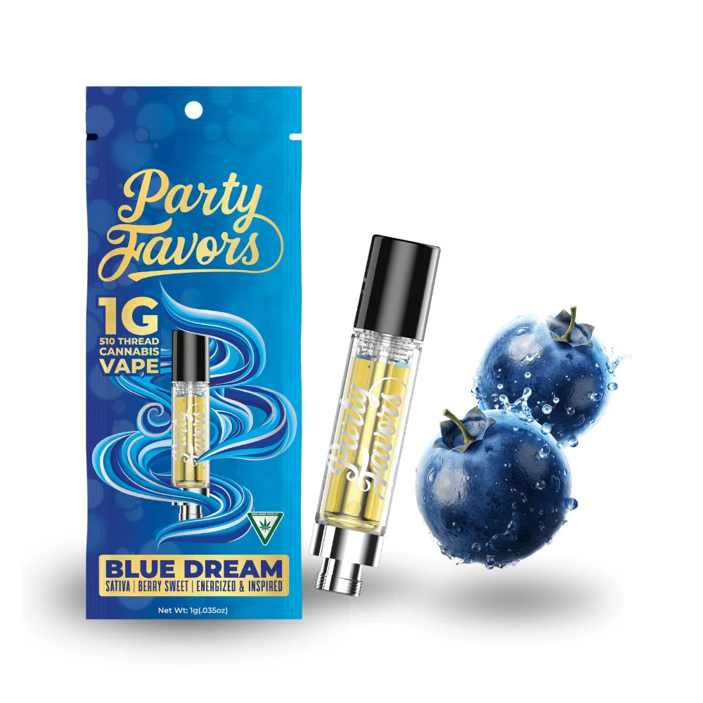 Party Favors - Blue Dream 1g Cartridge - PARTY FAVORS Main Image