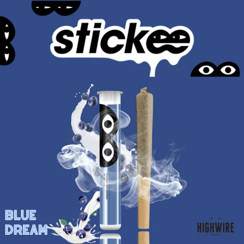 Stickee - Stickee Blue Dream Live Resin Preroll 1.2g Main Image