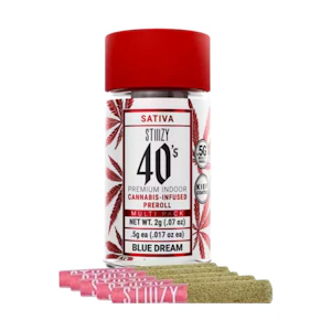 STIIIZY - Orange Sunset (S) | .5g 5pk Infused 40s Prerolls | Stiiizy