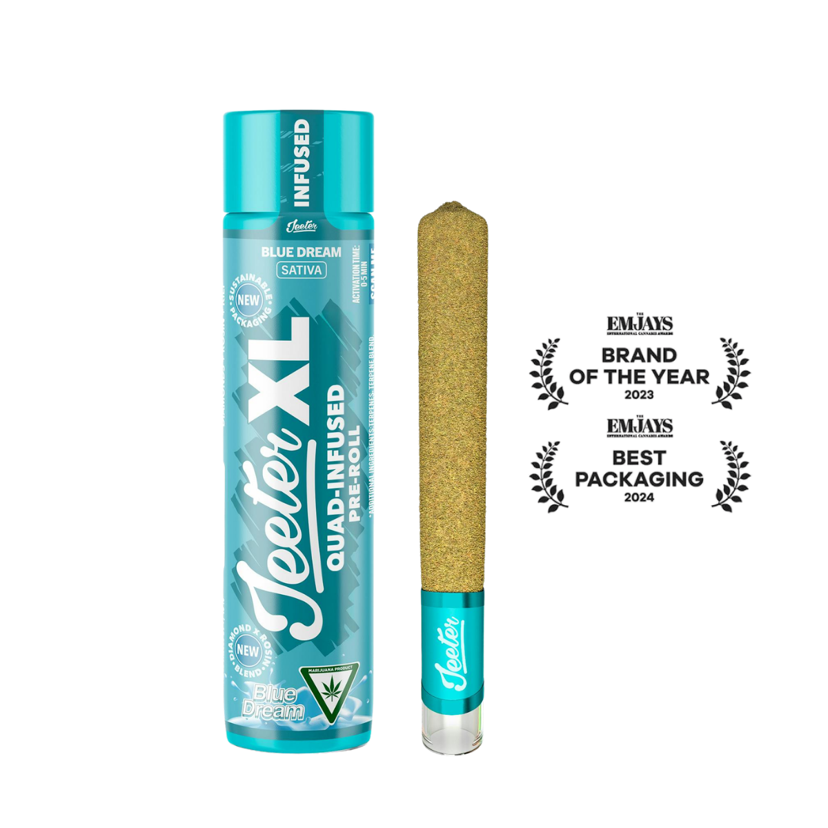 Blue Dream (S) | 2g Infused Preroll | Jeeter - Shop The M...