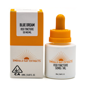 EMERALD BAY EXTRACTS - Blue Dream (S) | 1000mg RSO Tincture | Emerald Bay Extracts