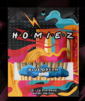 HOMIEZ - Homiez- Blue Dream 28pk Prerolls Main Image