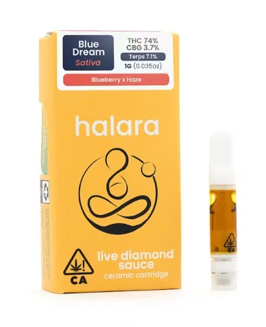 Halara - Halara 1g Blue Dream Live Diamond Cartridge Main Image
