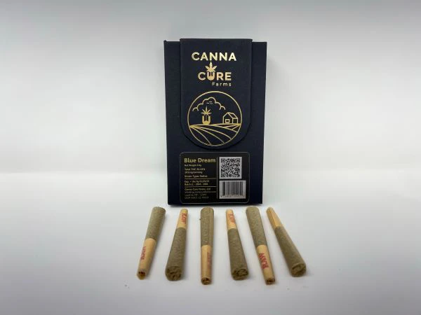 CANNA-CURE - Canna Cure - Blue Dream - 6pk .5g - 20.24% THC - Pre-Roll Main Image