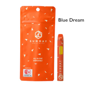 Sunday Extracts Disposable - Blue Dream (2g) Disposable (S)
