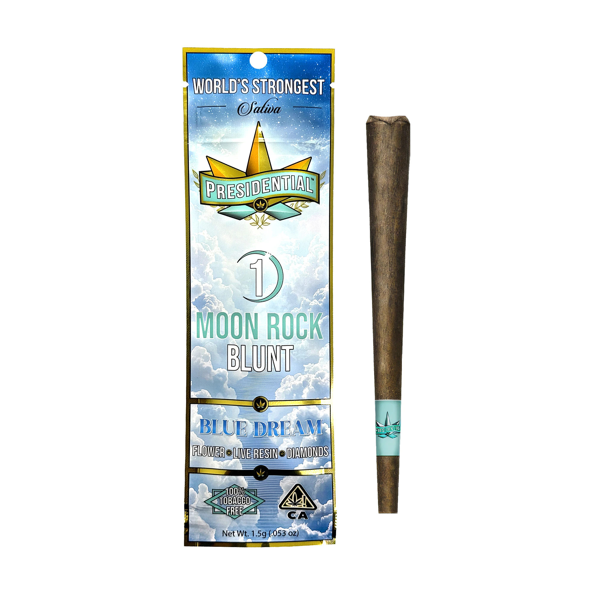 Presidential - Presidential Moon Rock Infused Blunt Blue Dream 1.5g Main Image