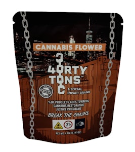 40 TONS - 40 Tons - Blue Dream - Sativa Dominant Hybrid - 4G