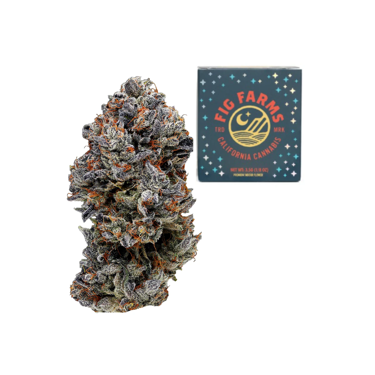 Fig Farms - Blue Face Rainbow Belts (I-H) | 3.5g Premium Indoor Flower | Fig Farms Main Image