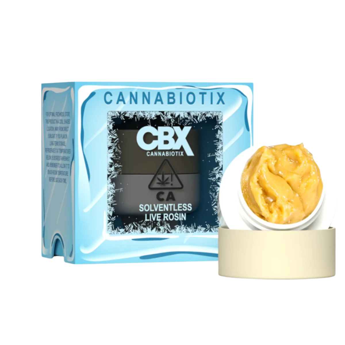 CBX: Cannabiotix - Blue Flame OG (I) | 1g Tier 1 Cold Cure Live Rosin | CBX Main Image