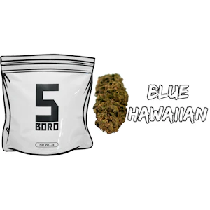 5 Boro Cannabis - Blue Hawaiian | Flower | 0.7g | 5 Boro
