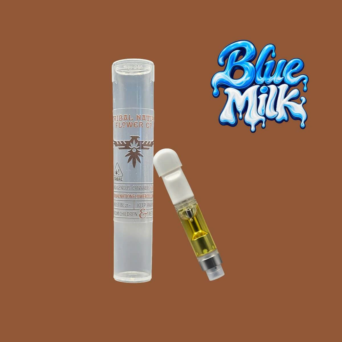 Tribal Nation Flower Company - TNFC Cart 1g- Blue Milk Main Image