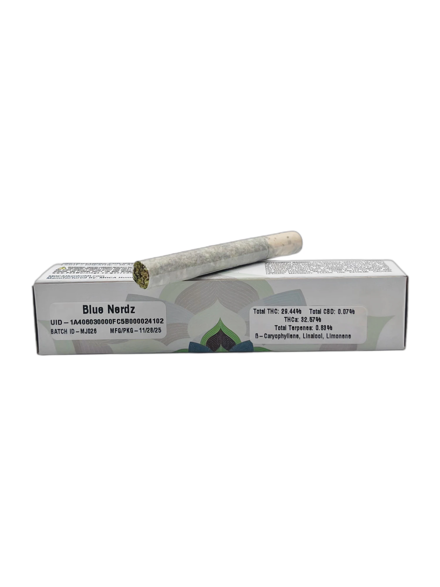 MOCA Joints - MOCA Joints - 1g Pre-Roll - Blue Nerdz Main Image