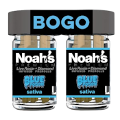 Blue Poison (S) | .5g 5pk (2x BOGO) Diamond + Live Rosin Infused Prerolls | Noah's Premium