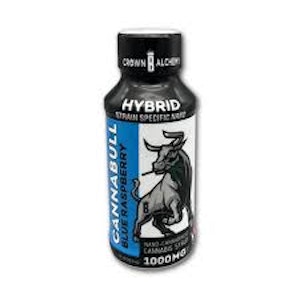 CannaBull - Cannabull Blue Raspberry THC Syrup 1000mg