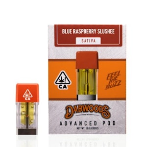 DABWOODS - DABWOODS - BLUE RASPBERRY SLUSHEE - 1g Vape Pod - Final Sale