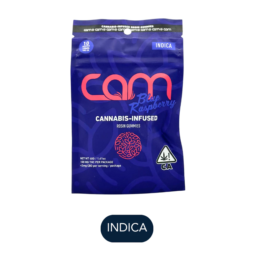 CAM - CAM - Blue Raspberry - Rosin Gummies - 10pk - 100mg Main Image
