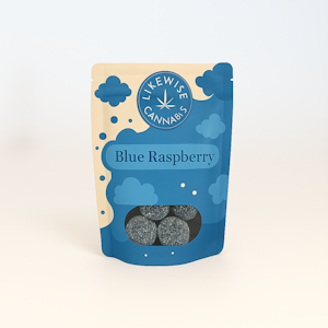 Likewise - 10pk 5000mg Full Spectrum Gummies - Blue Raspberry