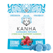 Blue Raspberry 100mg Gummies