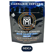 Master Makers - Live Rosin Gummies - Blue Raspberry - Edible - 100mg