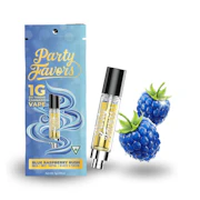 Blue Raspberry Rush 1g Cartridge - PARTY FAVORS