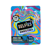 Selfies - Sweeties - Blue Raspberry Tarts - Edible - 10pk - 100mg