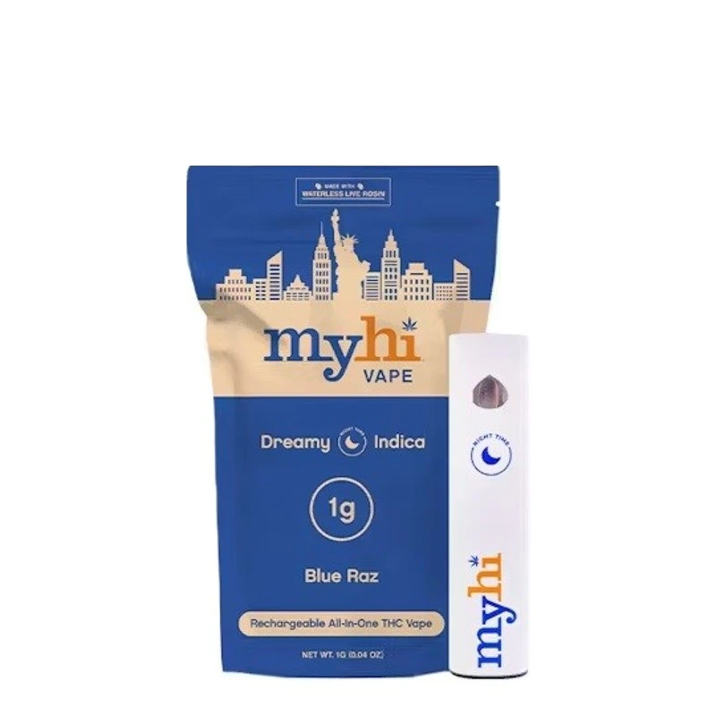 My Hi - Dreamy Blue Raz | Live Rosin AIO | 1g | MyHi Main Image