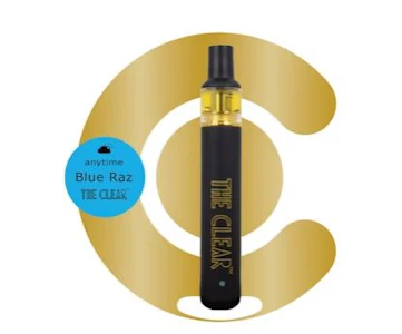 THE CLEAR - Blue Raz 0.5g Distillate Disposable - 0.5g - GGG
