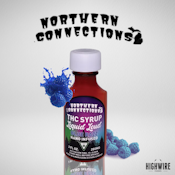 Northern Connections Liquid Loud Blue Raspberry Syrup 200mg