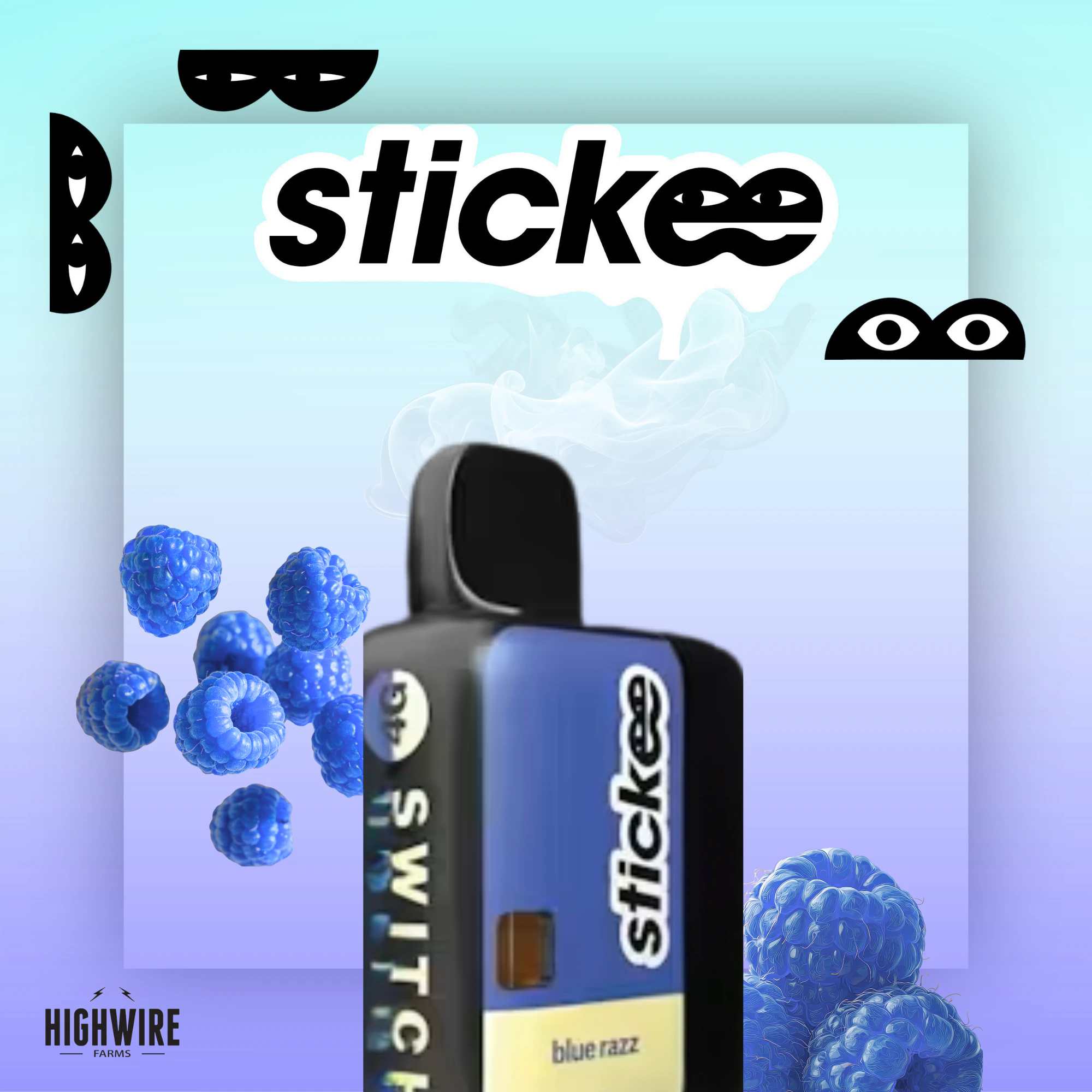 Stickee - Stickee Swtich Disposable Blue Razz X Lemon Snow Cone 4g Main Image