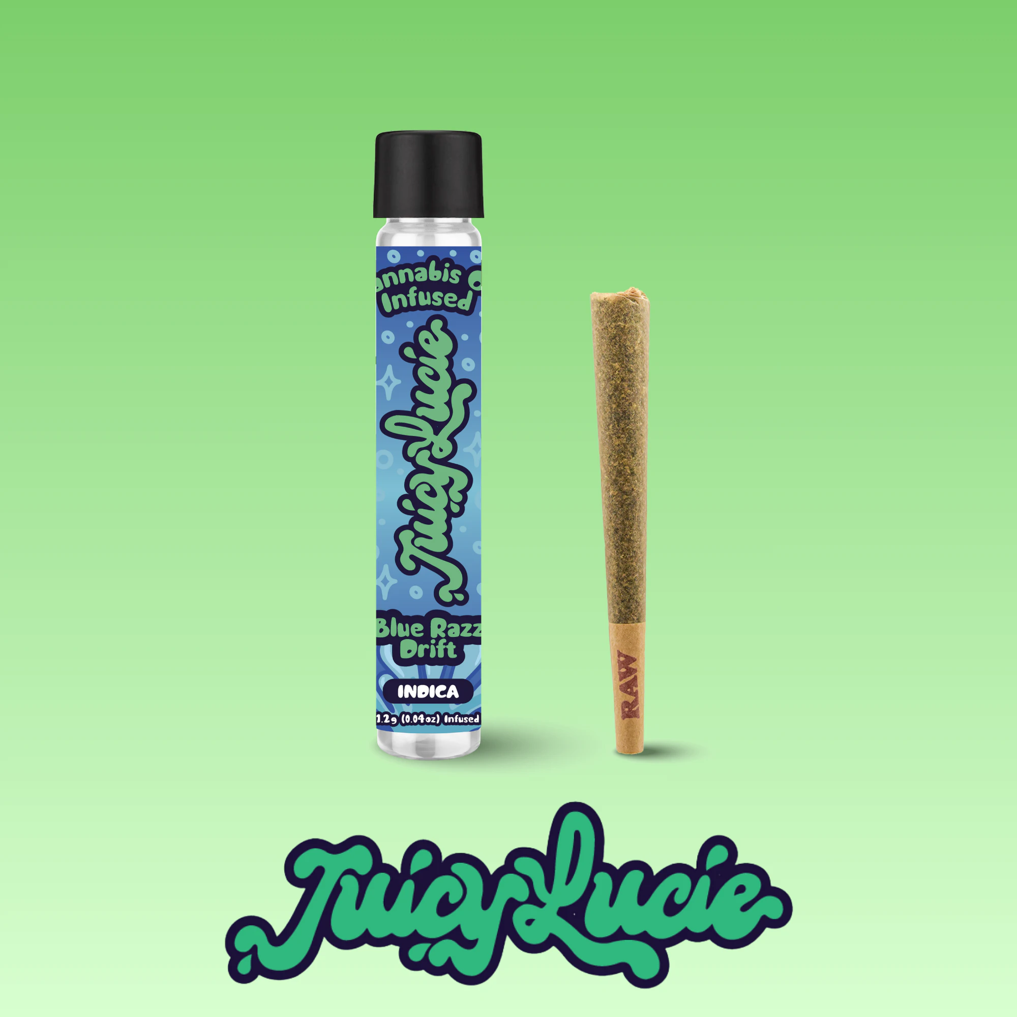 Juicy Lucie - Blue Razz Drift | 1.2g Main Image