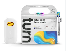 Turn 1g Blue Razz Lemonade AIO Disposable