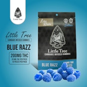 Little Tree Blue Razz Live Resin Gummies