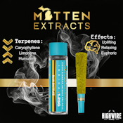 Mitten Extracts Blue Z Infused Preroll 1.25g