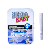 Blue Zushi (IH) | 5pc Infused Prerolls | ICED Baby