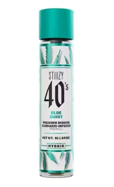 STIIIZY - Stiiizy 40s 1g Blue Burst Infused Preroll PD Main Image